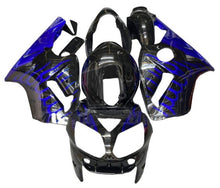 Kawasaki Ninja ZX-12R Fairings (2000-2001) Black, Blue Flames at KingsMotorcycleFairings.com