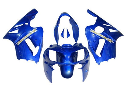 Kawasaki Ninja ZX12R Fairings (2000-2001) Blue, Gold at KingsMotorcycleFairings.com