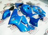 Kawasaki ZX12R Fairings (2000-2001) Blue, White at KingsMotorcycleFairings.com