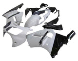 Kawasaki Ninja ZX12R Fairings (2000-2001) White, Black at KingsMotorcycleFairings.com