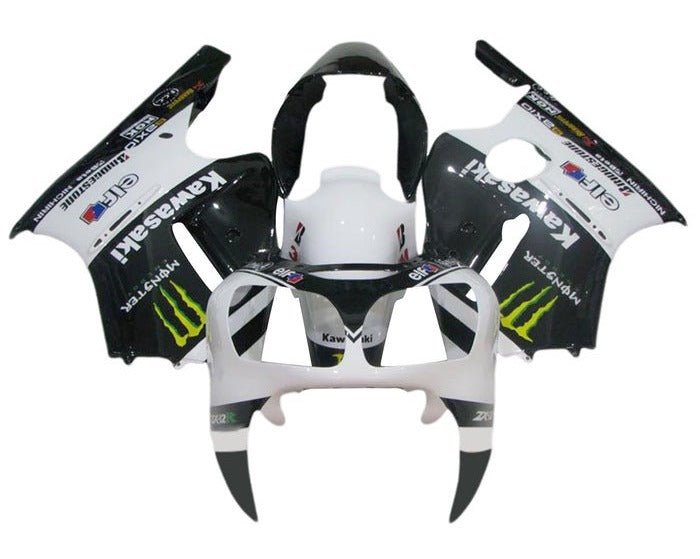 Kawasaki ZX12R Fairings (2002-2006) White, Black, Monster at KingsMotorcycleFairings.com