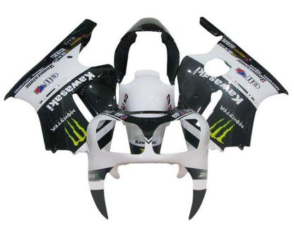 Kawasaki ZX12R Fairings (2002-2006) White, Black, Monster at KingsMotorcycleFairings.com
