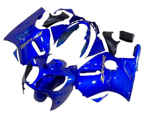 Kawasaki ZX12R Fairings (2005-2006) Blue, Gold at KingsMotorcycleFairings.com