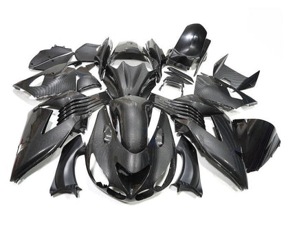 Kawasaki ZX14R Fairings (2006-2011) Faux Carbon Fiber at KingsMotorcycleFairings.com
