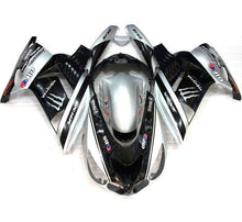 Kawasaki ZX-14R Fairings (2006-2011) Silver, Black Elf at KingsMotorcycleFairings.com