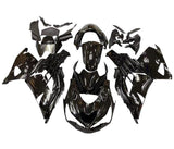 Kawasaki ZX14R Fairings (2012-2024) Gloss Black at KingsMotorcycleFairings.com