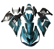 Kawasaki ZX-14R Fairings (2012-2024) Metallic Teal Blue at KingsMotorcycleFairings.com