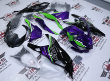 Kawasaki ZX4R Fairing Kit (2019-2025) Purple, Black, Green, White at KingsMotorcycleFairings.com