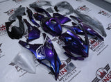 Kawasaki ZX4RR Fairing Kit (2019-2025) Purple, Blue Chameleon at KingsMotorcycleFairings.com