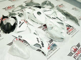 Kawasaki ZX4RR Fairing Kit (2019-2025) White, Black Gloss at KingsMotorcycleFairings.com