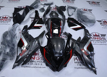 Kawasaki ZX4RR Fairings (2019-2025) Black, Gray, Red, Kanji at KingsMotorcycleFairings.com