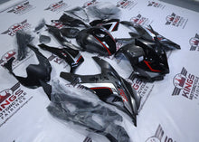Kawasaki ZX4RR Fairings (2019-2025) Black, Gray, Red, Kanji from KingsMotorcycleFairings.com