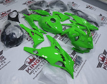 Kawasaki ZX4RR Fairings (2019-2025) Green KRT from KingsMotorcycleFairings.com