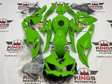 Kawasaki ZX4RR Fairings (2019-2025) Green, Black from KingsMotorcycleFairings.com