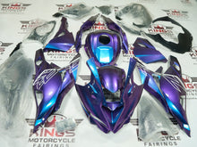 Kawasaki ZX4RR Fairings (2019-2025) Purple, Blue Fade at KingsMotorcycleFairings.com