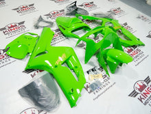 Kawasaki ZX6R 636 Fairings (2003-2004) Green, Gold at KingsMotorcycleFairings.com