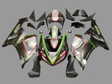 Kawasaki ZX6R 636 Fairings (2005-2006) Gray, Silver, Black, Green, Red at KingsMotorcycleFairings.com