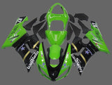 Kawasaki ZX6R 636 Fairings (2005-2006) Green, Black, TeamGreen at KingsMotorcycleFairings.com