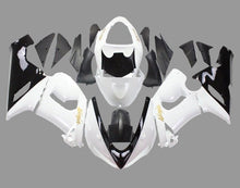 Kawasaki Ninja ZX6R 636 Fairings (2005-2006) White, Black, Gold at KingsMotorcycleFairings.com