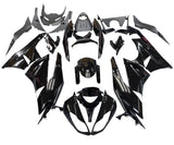 Kawasaki ZX6R 636 Fairings (2009-2012) Black Gloss at KingsMotorcycleFairings.com