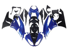Kawasaki ZX6R 636 Fairings (2009-2012) Blue, Black at KingsMotorcycleFairings.com