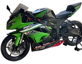 Kawasaki ZX6R 636 Fairings (2009-2012) Green, Black, Gray, White, Red at KingsMotorcycleFairings.com