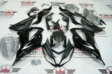 Kawasaki ZX6R 636 Fairings (2013-2018) Matte Black, Black, Silver at KingsMotorcycleFairings.com