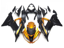 Kawasaki ZX6R 636 Fairings (2013-2018) Matte Gold, Matte Black, at KingsMotorcycleFairings.com