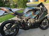Kawasaki ZX6R 636 Fairings (2019-2023) Black Rainbow Glitter by KingsMotorcycleFairings.com