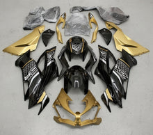 Kawasaki ZX6R 636 Fairings (2019-2023) Gold, Black, White at KingsMotorcycleFairings.com