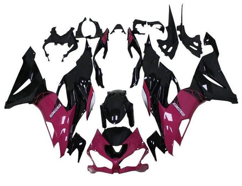 Kawasaki ZX6R 636 Fairings (2019-2023) Pink, Black, White at KingsMotorcycleFairings.com