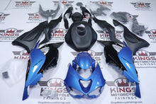 Kawasaki ZX6R 636 Fairings (2024-2025) Blue, Black, Matte Black at KingsMotorcycleFairings.com