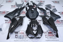 Kawasaki ZX6R 636 Fairings (2024-2025) Faux Carbon Fiber, Matte Black at KingsMotorcycleFairings.com