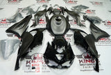 Kawasaki ZX6R 636 Fairings (2024-2025) Matte Black, Matte Gray, Black Gloss at KingsMotorcycleFairings.com