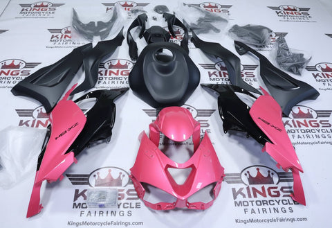 Kawasaki ZX6R 636 Fairings (2024-2025) Pink, Black, Matte Black at KingsMotorcycleFairings.com