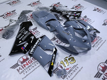 Kawasaki ZX6R Fairing Kit (2005-2006) Nardo Gray, Black, White at KingsMotorcycleFairings.com