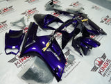 Kawasaki ZX6R 636 Fairings (2003-2004) Purple, Gold, Black, White by KingsMotorcycleFairings.com