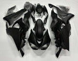 Kawasaki ZX6R Fairings (2024-2025) All Matte Black at KingsMotorcycleFairings.com