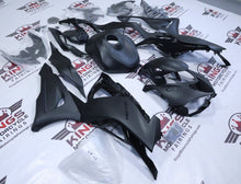 Kawasaki ZX6R Fairings (2024-2025) Matte Black, Gloss Black at KingsMotorcycleFairings.com