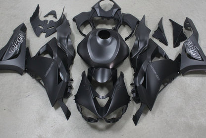 Kawasaki ZX6R Fairings (2024-2025) Matte Black at KingsMotorcycleFairings.com
