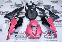 Kawasaki ZX6R Fairings (2024-2025) Pink, Black, Matte Black at KingsMotorcycleFairings.com