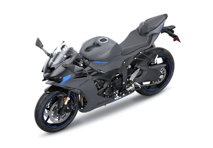 Kawasaki ZX6r 636 Fairing Kit (2024-2025) Matte Dark Gray Metallic at KingsMotorcycleFairings.com