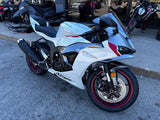Kawasaki ZX6r 636 Fairings (2024-2025) Pearl White, Red, Gray from KingsMotorcycleFairings.com