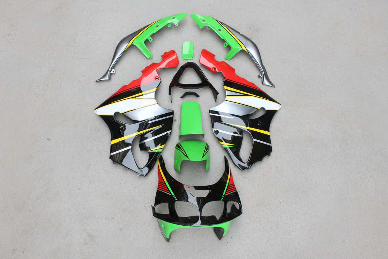 Kawasaki ZX7R Fairings (1996-2002) Black, Green, Red, Silver, Yellow from KingsMotorcycleFairings.com