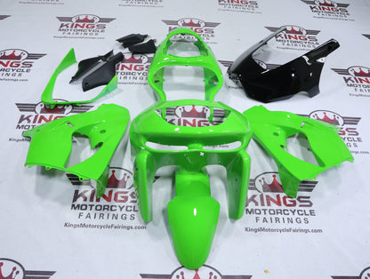 Kawasaki ZX9R Fairings (1998-1999) Lime Green at KingsMotorcycleFairings.com