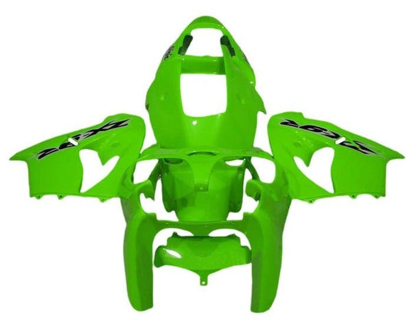 Kawasaki ZX9R Fairings (2002-2003) Green, Black at KingsMotorcycleFairings.com