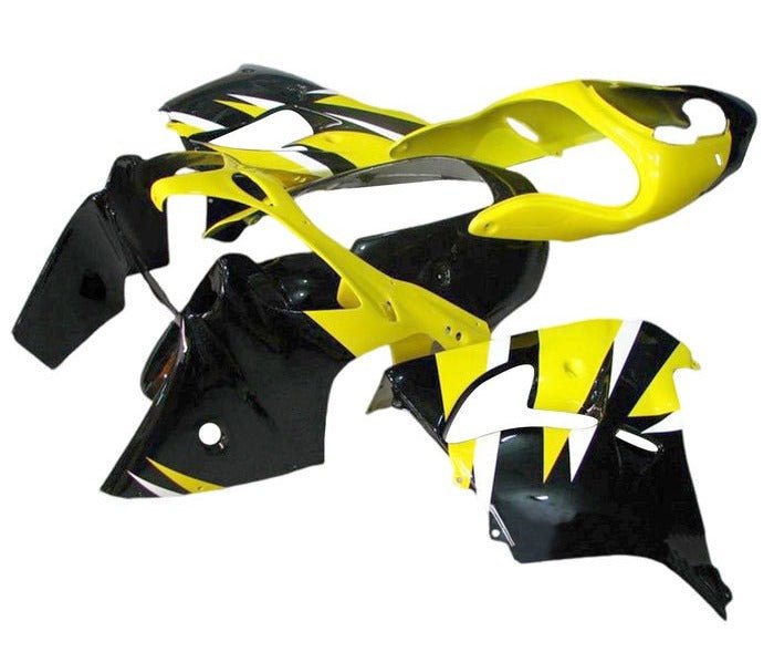 Kawasaki ZX9R Fairings (2002-2003) Yellow, Black at KingsMotorcycleFairings.com