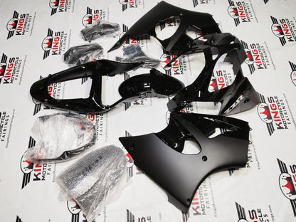 Kawasaki ZZR600 Fairings (2005-2008) Black, Matte Black, Silver at KingsMotorcycleFairings.com