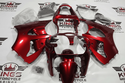 Kawasaki ZZR600 Fairings (2005-2008) Red Candy at KingsMotorcycleFairings.com