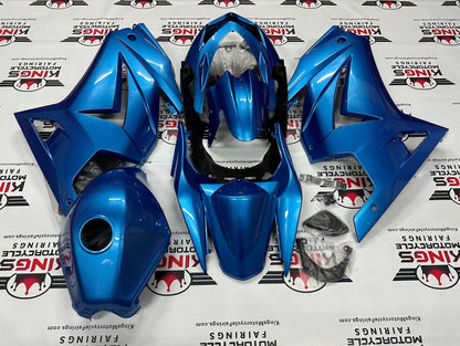 Kawasaki Ninja 250R Fairing Set (2008-2013) Blue at KingsMotorcycleFairings.com